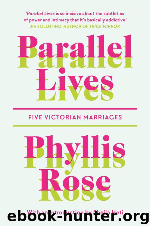 Parallel Lives By Phyllis Rose - Free Ebooks Download